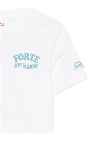 t-shirt in cotone bianco SAINT BARTH KIDS | PRL000102122L